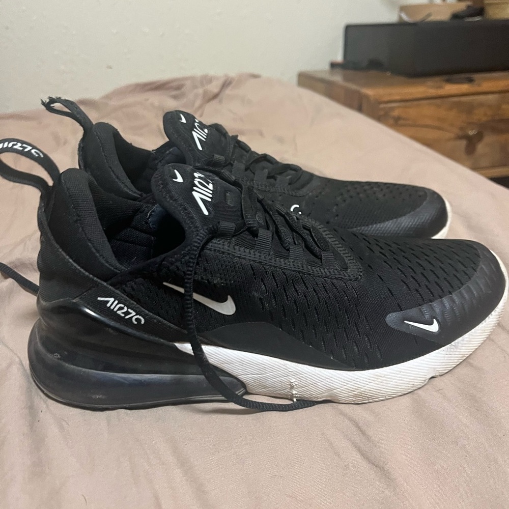 Nike Air Max 270 Black and White Sneakers